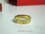 Cartier replica gioiello anello love yellow gold imitazione replica - immagine 8