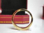 Cartier replica gioiello anello love yellow gold imitazione replica - immagine 3