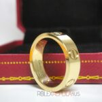 Cartier replica gioiello anello love yellow gold imitazione replica