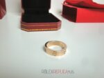 Cartier replica gioiello anello love rose gold imitazione replica - immagine 4