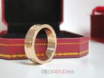 Cartier replica gioiello anello love rose gold imitazione replica - immagine 7