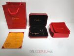 Cartier replica gioiello bracciale love rose gold 10 diamandi imitazione replica - immagine 5