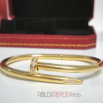 Cartier replica gioiello bracciale juste un clou oro giallo imitazione replica