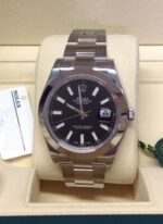 Rolex replica Datejust II 116300 41mm Black Dial orologio replica - immagine 4