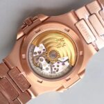 Patek Philippe replica nautilus 7021/1G - diamond pavè special edition rose gold - immagine 4