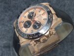 Rolex replica daytona 116515 rose gold orologio replica copia imitazione 4us197 - immagine 3