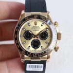 Rolex replica daytona 116518 oysterflex rubber-b orologio replica copia imitazione 4us197