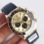 Rolex replica daytona 116518 oysterflex rubber-b orologio replica copia imitazione 4us197 - immagine 8