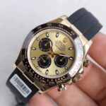 Rolex replica daytona 116518 oysterflex rubber-b orologio replica copia imitazione 4us197 - immagine 3