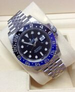 Rolex replica GMT Master II 126710BLNR Batman 3285 clone movement - immagine 4