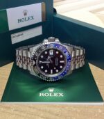 Rolex replica GMT Master II 126710BLNR Batman 3285 clone movement - immagine 5