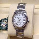 Rolex replica datejust 31mm 178240 mid size white roman dial