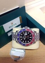 Rolex replica GMT Master II 126710BLRO pepsi 3285 clone movement - immagine 3