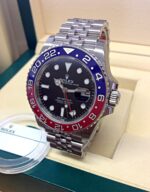 Rolex replica GMT Master II 126710BLRO pepsi 3285 clone movement - immagine 5