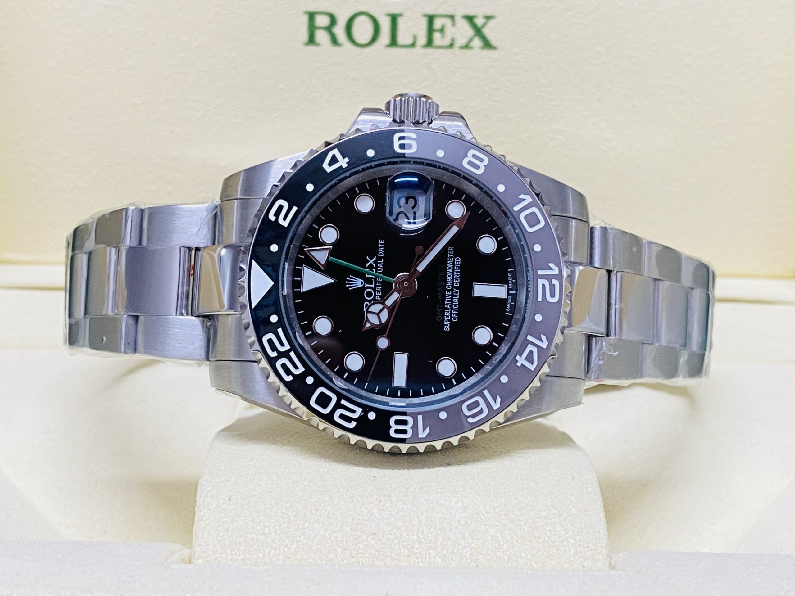Rolex replica GMT 126710GRNR new 202410 Rolex replica GMT master II 126710GRNR oyster - immagine 1